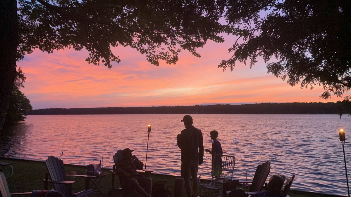 Ludington Cottage | Historic family cottage on Hamlin Lake w/complete privacy, surrounded by nature
