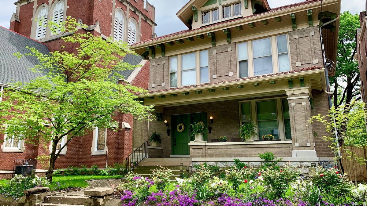 Old Louisville House | Historic Home in Old Louisville with deck and courtyard