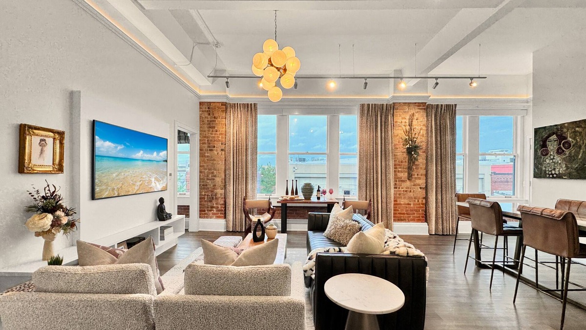 Downtown Condo | Historic Loft on Palafox | Luxury Stay in the Center of It All