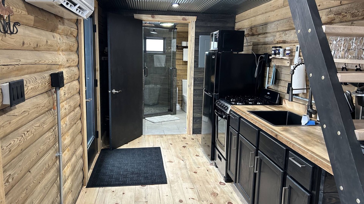 Rapid River Cabin | Historic Roots With Modern Style. Cozy cabin for your next getaway.