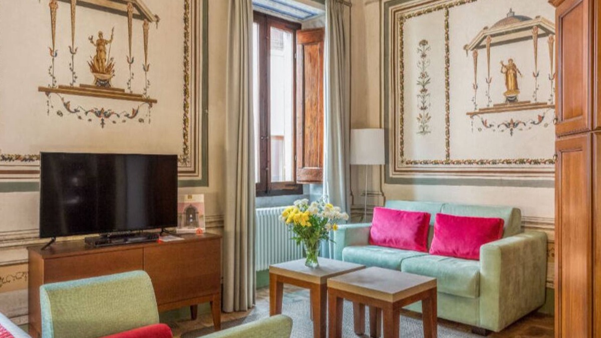 Soriano nel Cimino Apartment | Historic Studio | 17th Century Resort | Sleeps 2