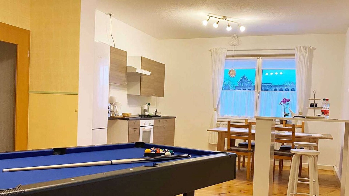 Zwickau Apartment | HÖ01 large apartment with dryer and washing machine