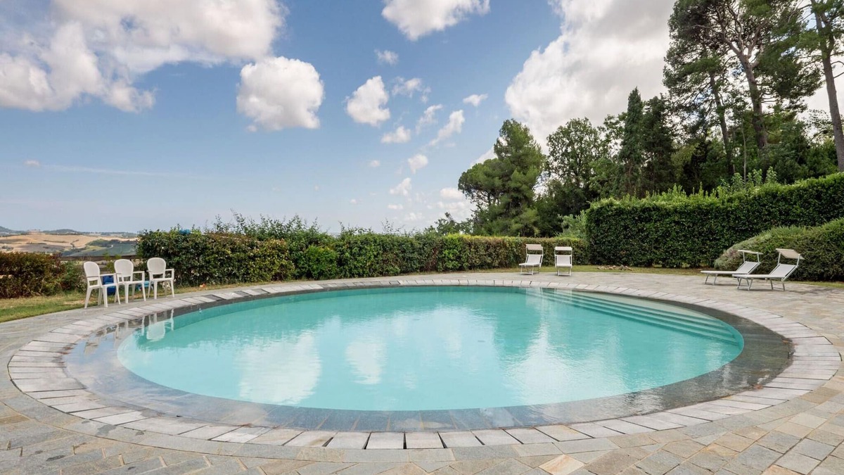 Mombaroccio House | Holiday Home in Villagrande near Pool & Beach