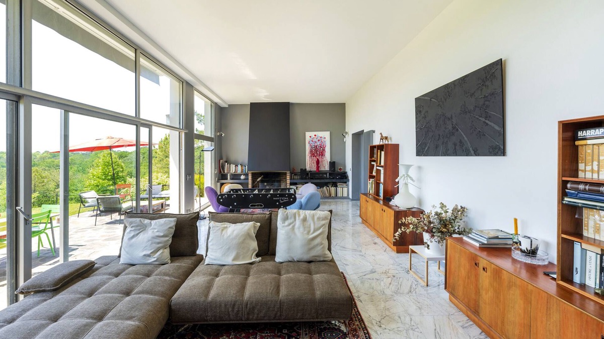 Saint-Martin-de-Seignanx House | Holiday Home 'Espace, Luxe, Calme Et Nature' with Mountain View and Air Conditioning