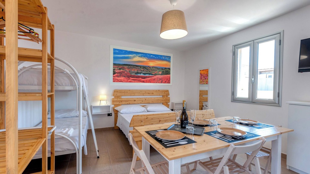 Torre San Gennaro Apartment | Holiday Apartment "Saint Blue Beach - 9" with Sea View, Wi-Fi and Air Conditioning