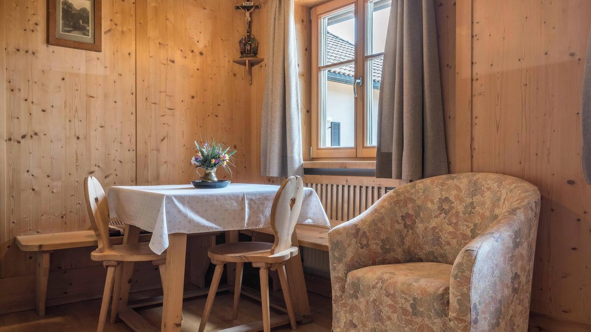 Kastelruth Apartment | Holiday Apartment 'Haus Thurn Apartment A' with Mountain View, Garden & Wi-Fi