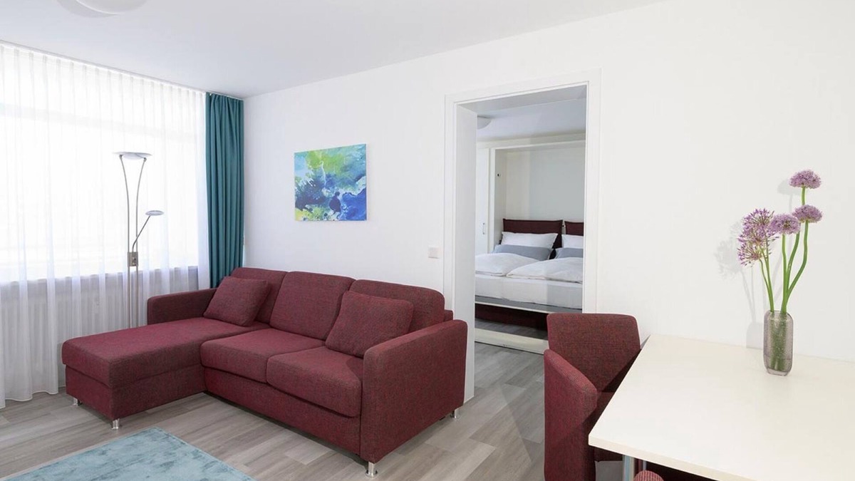 Furstenfeldbruck District Apartment | Holiday Apartment "Huber Living Deluxe 108" with 2 Balconies & Wi-Fi