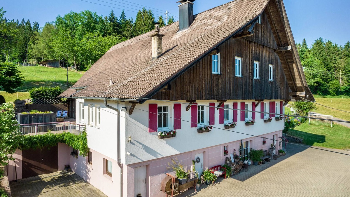 Wolfach - Saint Roman Apartment | Holiday Apartment "Klausenhansenhof" with Shared Terrace and Wi-Fi