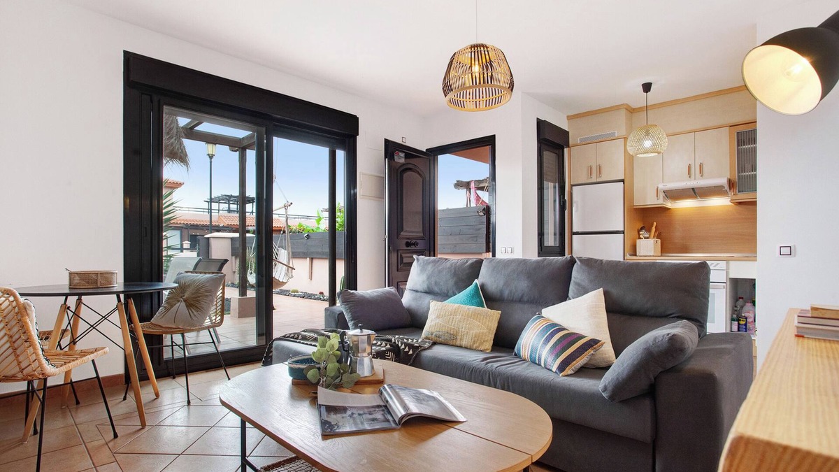 La Oliva House | Holiday Home 'Casa Vicente Majanicho' with Shared Pool, Private Terrace and Wi-Fi