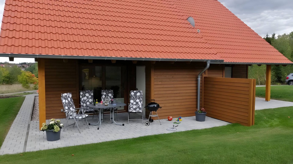 Hasselfelde House | Holiday Home 'Häuser Harzlicht Und Hexenpfad' with Private Terrace, Private Garden and Wi-Fi