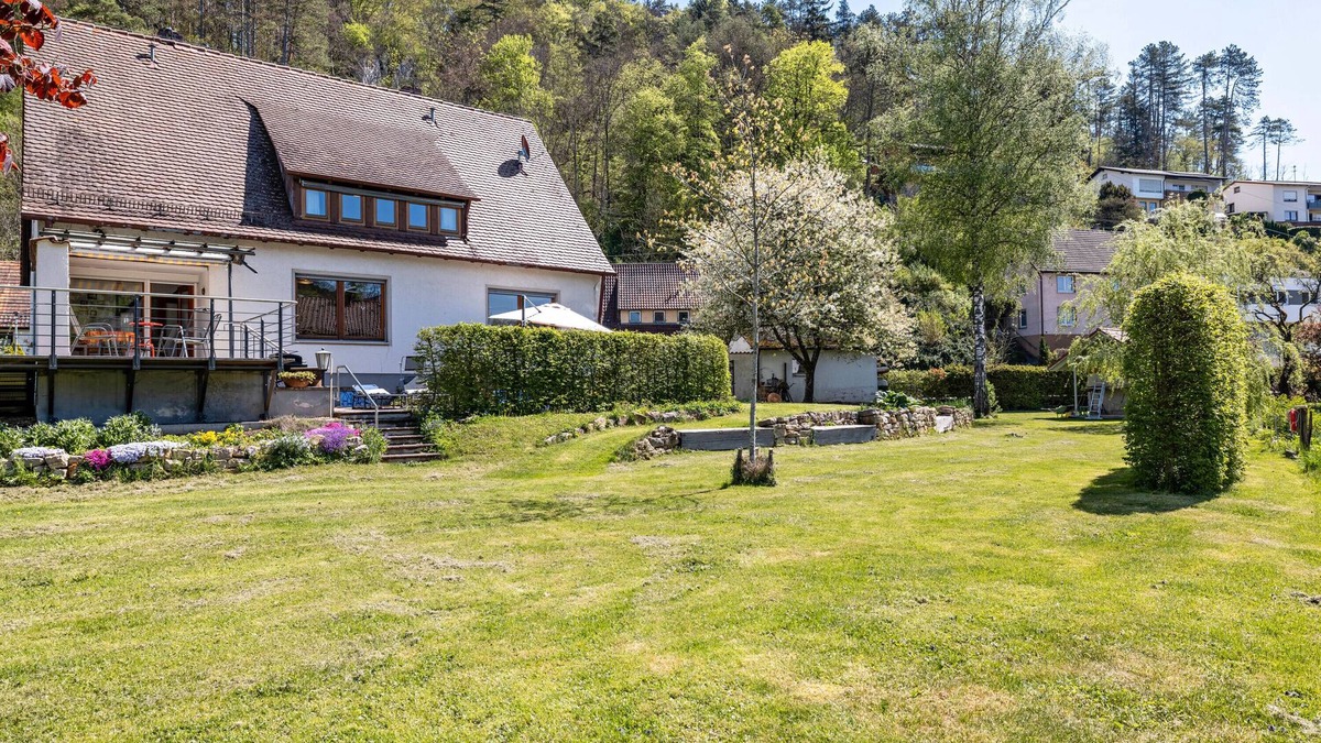 Veringenstadt House | Holiday Home 'Haus An Der Lauchert' with Private Terrace & Garden