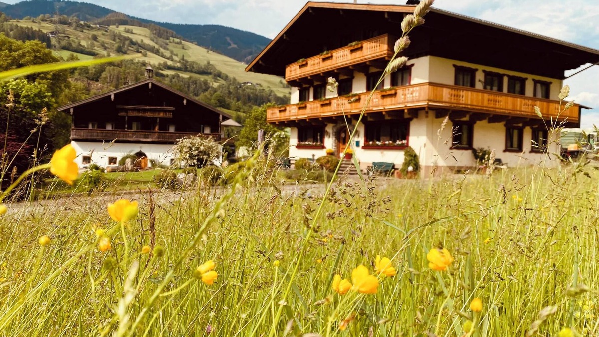 Taxenbach House | Holiday Home 'Haus Wolfbachgut' with Mountain View, Balconies & Wi-Fi