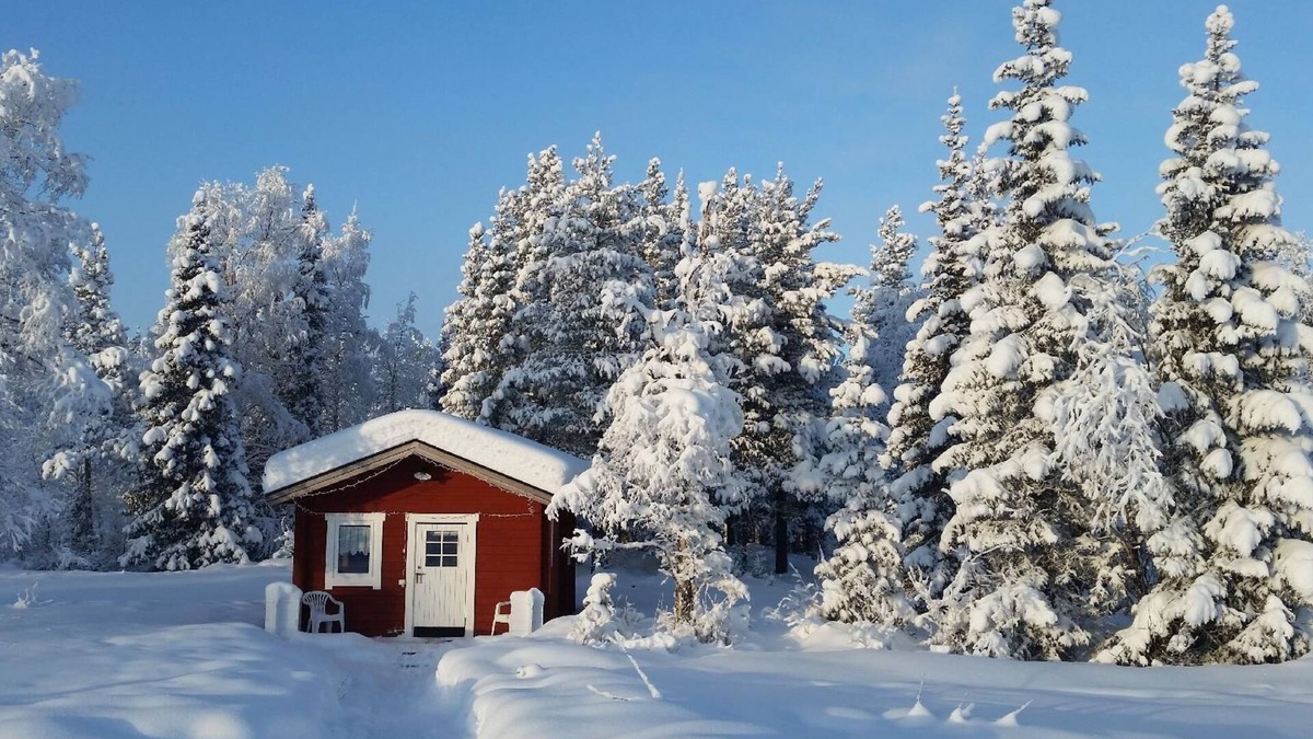 Arvidsjaur House | Holiday home in Arvidsjaur with small terrace