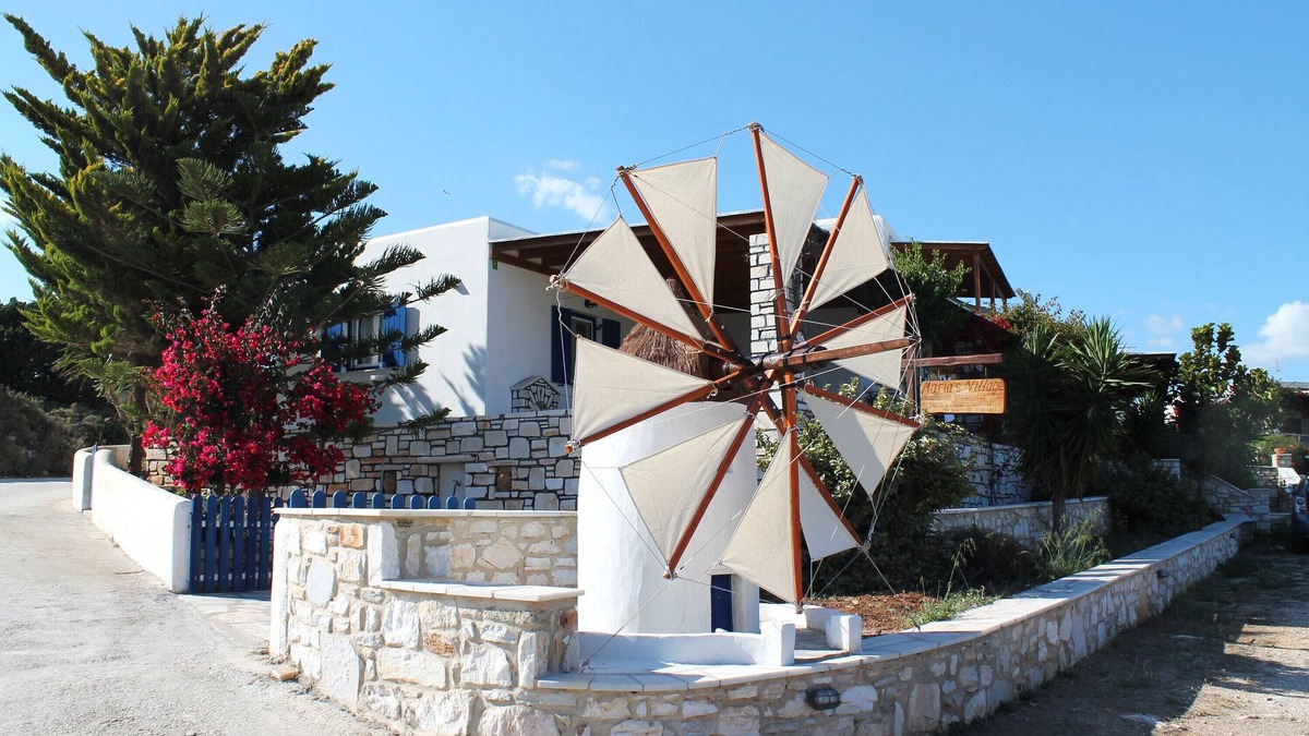 Aliki House | Holiday Home "Maria's Village Villa Anemomylos" with Sea View, Private Terrace & Wi-Fi