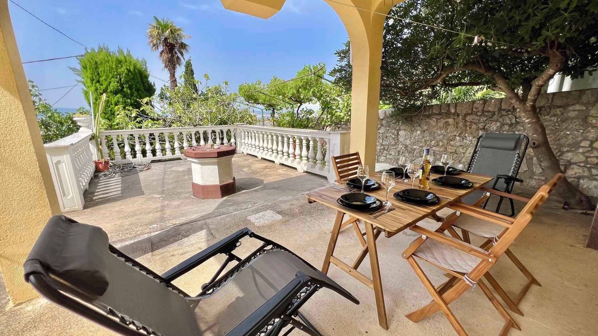 Dramalj House | Holiday home mit Meerblick