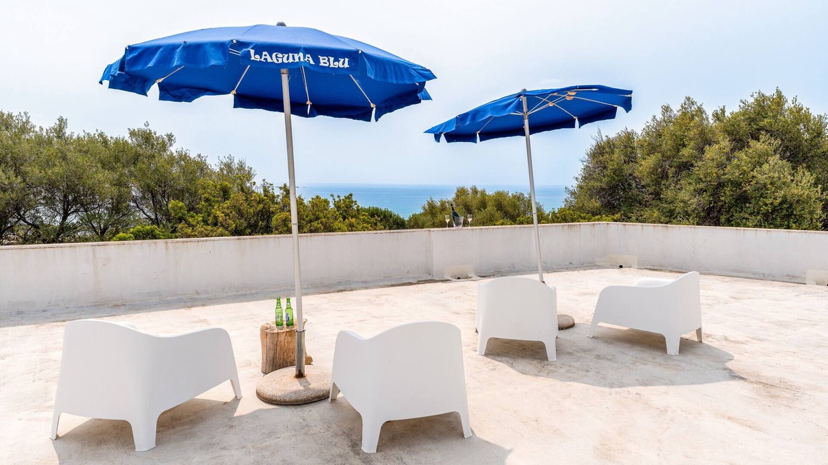 Orosei House | Holiday Home 'Villa Acquamarina' with Sea View, Wi-Fi and Air Conditioning