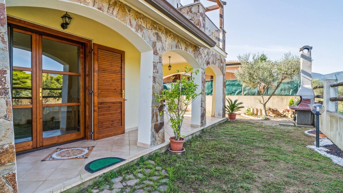 Castiadas House | Holiday Home Villamara with Terrace, Mountain View & Garden; Parking Available