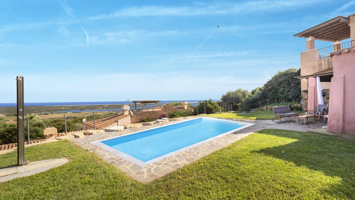 Punta De Su Turrione House | Holiday Home "Villa Sa Pintadera Stintino" with Private Pool and Terrace