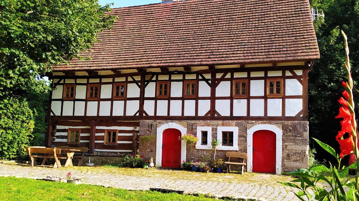 gmina Pielgrzymka House | Holiday home with swimming pool and private sauna for 8 people