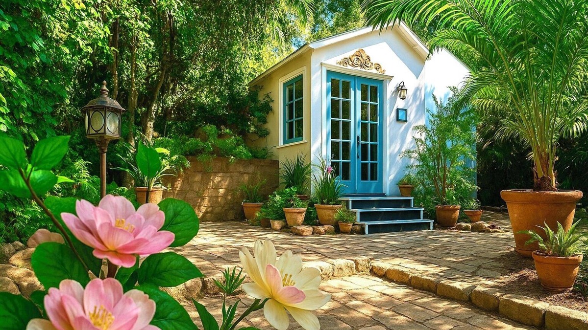 La Brea Cottage | Hollywood Hills Guest House+Views+Outdoor Patio+Garden+Free Street Parking