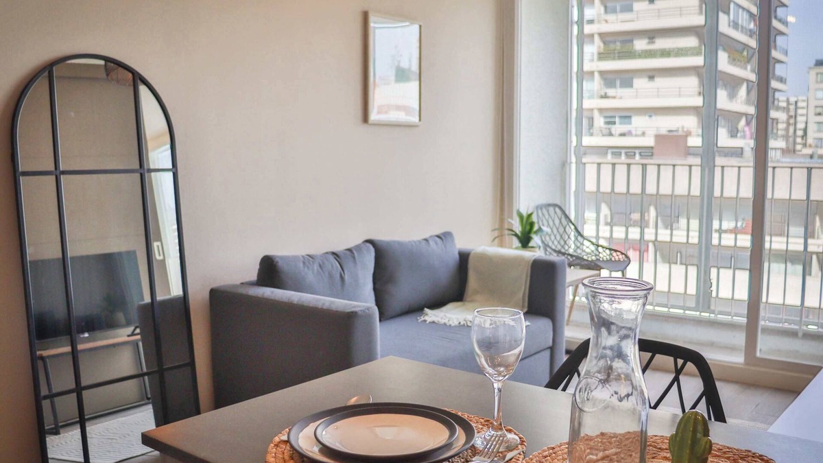 Nunoa Apartment | HOM I Departamento Cerca del Estadio Nacional y del Metro