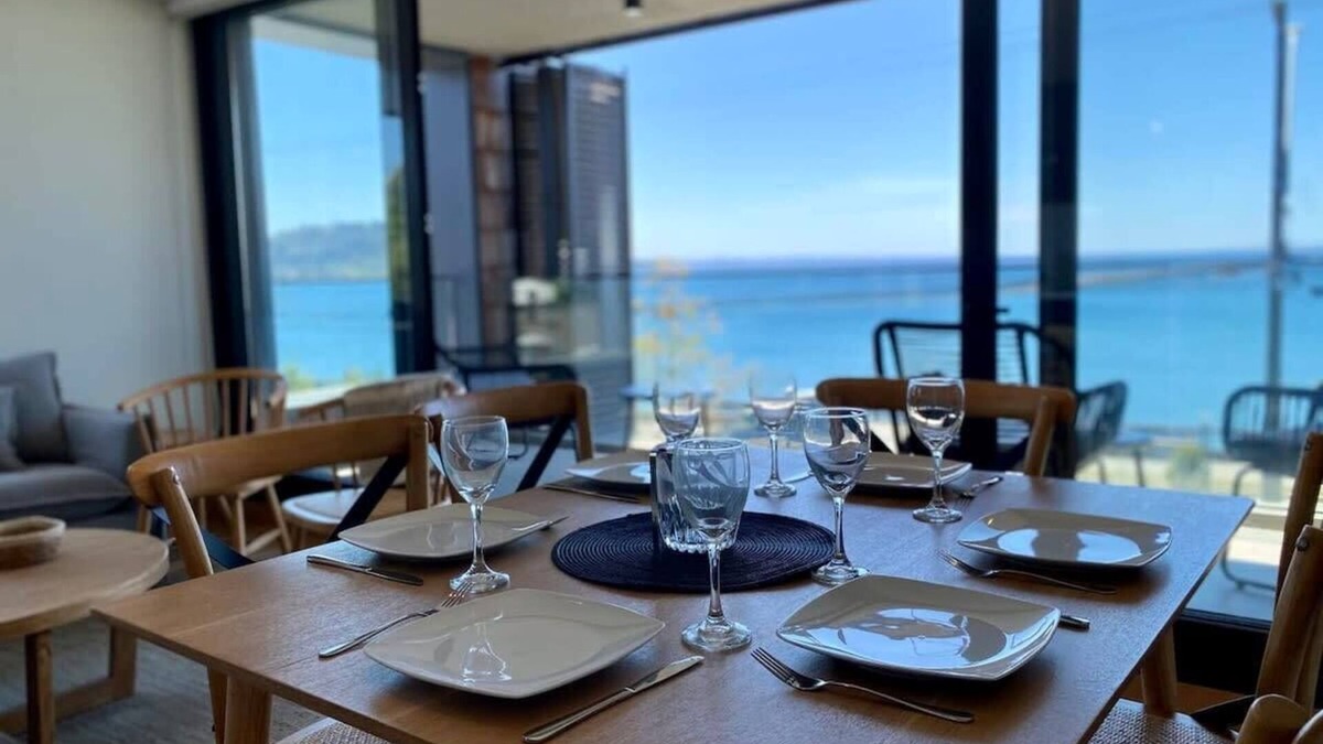 Puerto Varas Apartment | HOM I Depto Familiar 3D2B Terraza, piscina, Parking