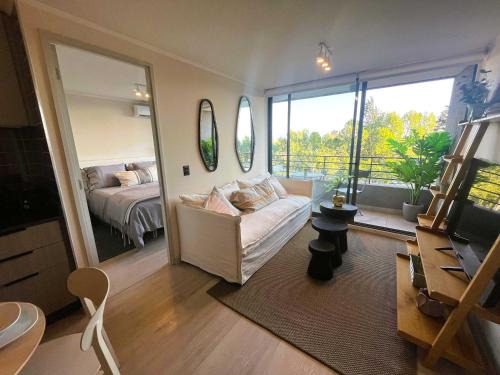 Downtown Santiago Apartment | HOM l Depto 2D2B 3PAX Cerca del Movistar Arena