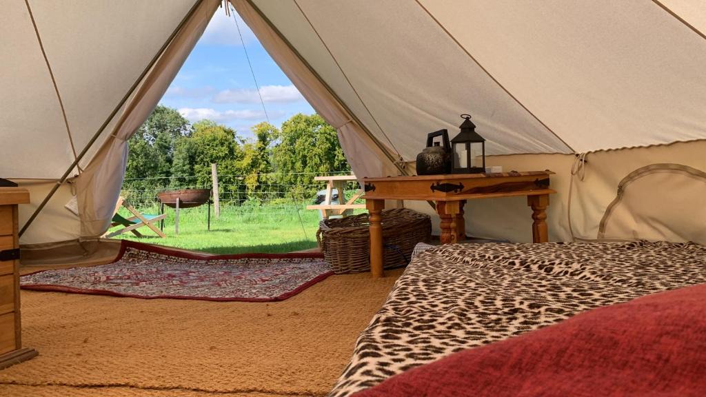 Lacey Green Other | Home Farm Radnage Glamping Bell Tent 5, with Log Burner and Fire Pit