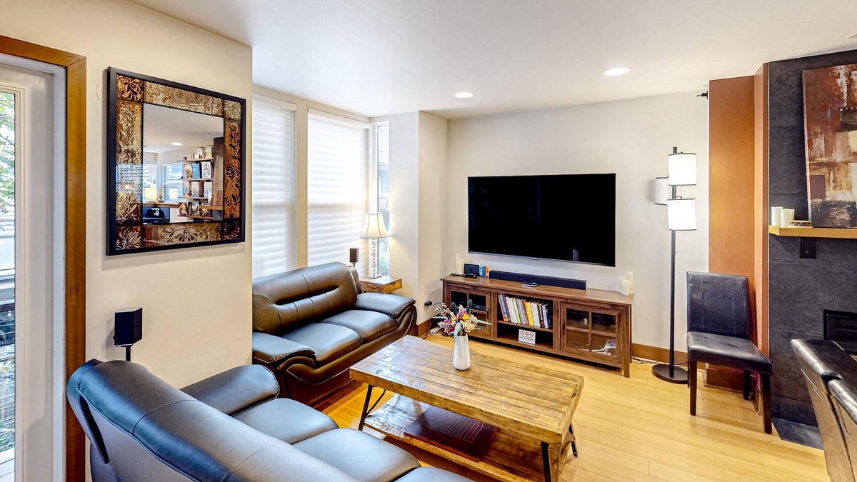 Fremont House | Home in Fremont with game room, patio, & grill - walk to bars/restaurants