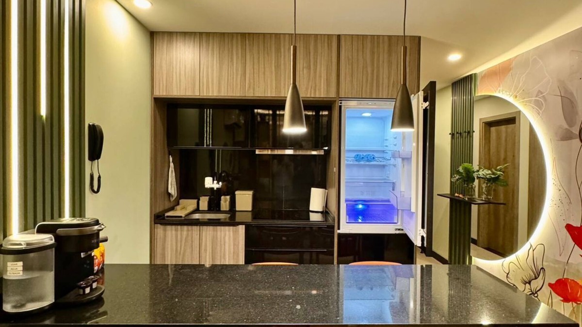 Santa Cruz Apartment | Home Office/Smart/Swimming Pool/Coworking/Gym