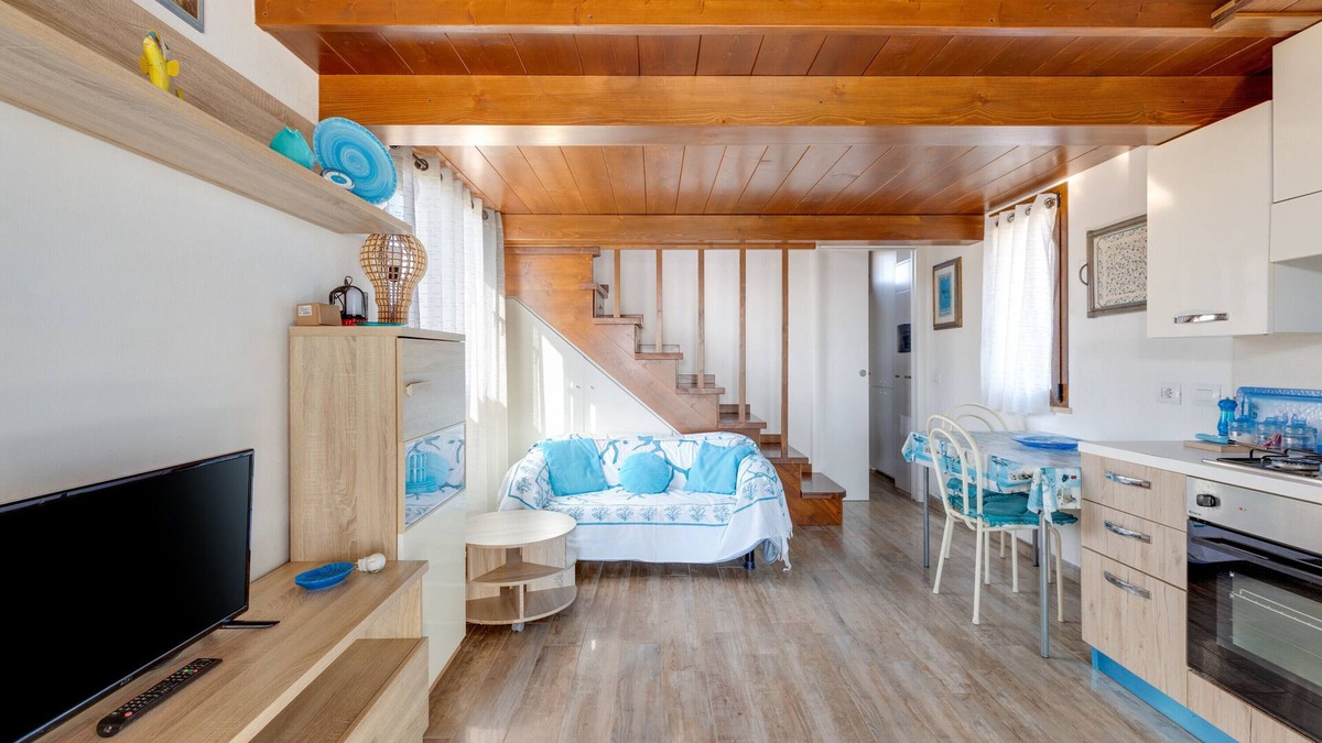 San Giovanni di Sinis Villa | Home Villino Turchese on the Beach with Ocean View, Terrace