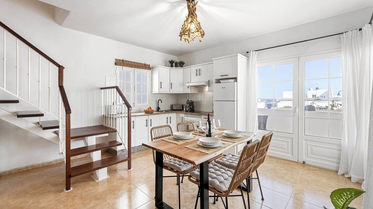 Orzola Apartment | Home2Book Delightful Órzola Duplex by the Coast