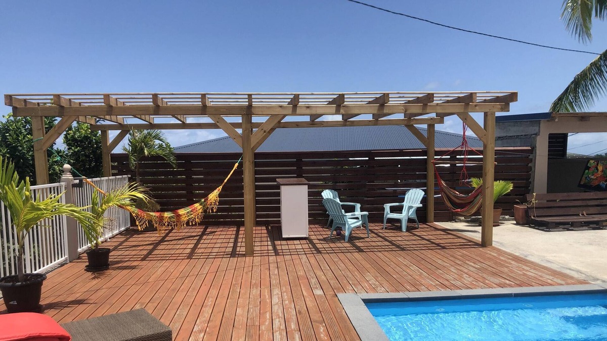 Le Gosier Villa | Homerez - Amazing villa 4 km away from the beach for 7 ppl. with swimming-pool