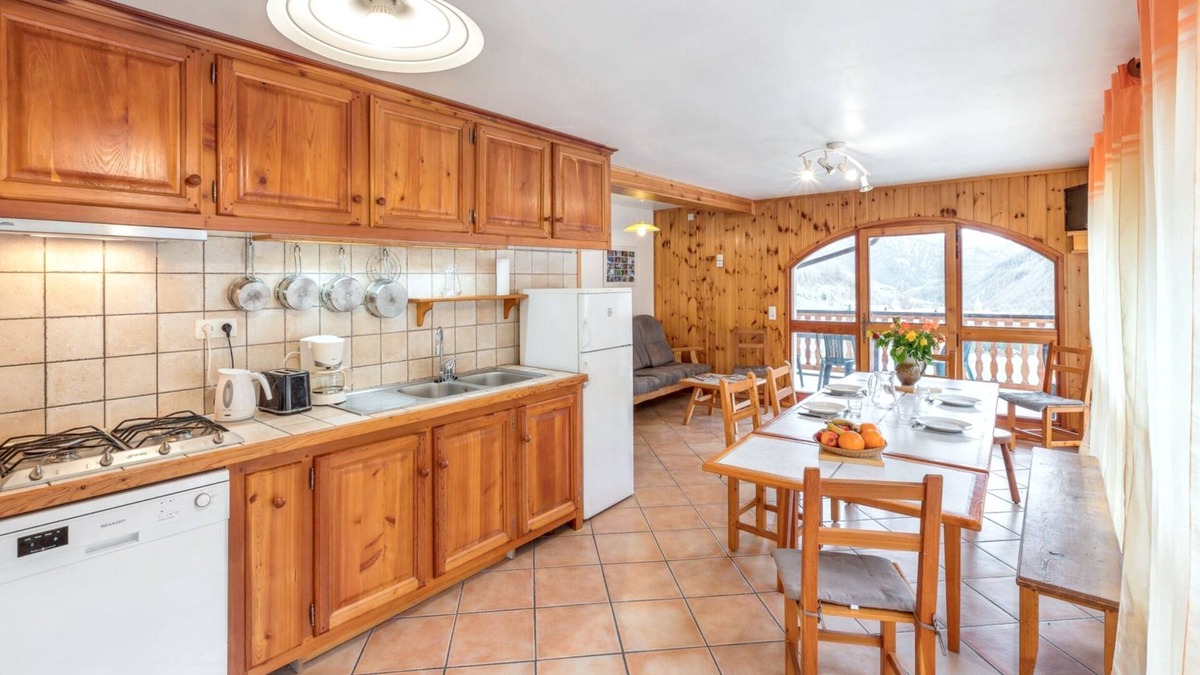 Arvieux Apartment | Homerez - Apt. Le Coin, mountain view