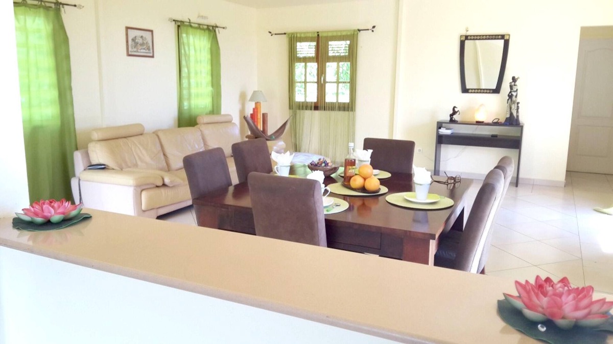 Saint-Claude House | Homerez - House 15 km away from the beach for 4 ppl. with garden at Saint-Claude