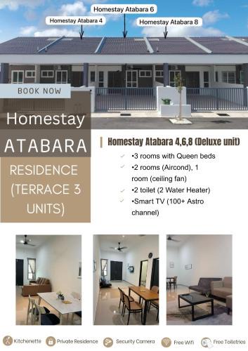 Bukit Kuin Satu Apartment | Homestay Atabara Residence - Teres 3 Units