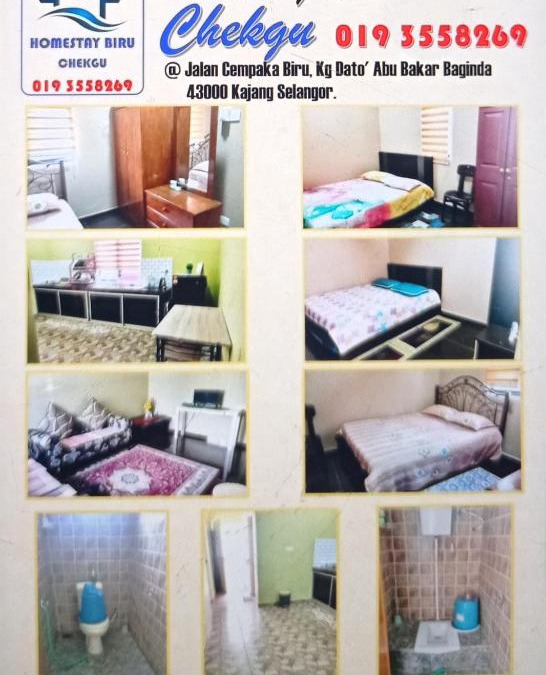 Dato Abu Bakar Baginda Apartment | Homestay Biru Chekgu