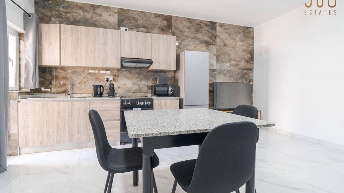 Tarxien Apartment | Homey 1BR Apartment in Tarxien with Sofa Bed & AC