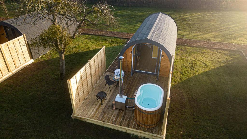 Yarley House | Honeycrisp, Apple Tree Glamping, Nr Wells