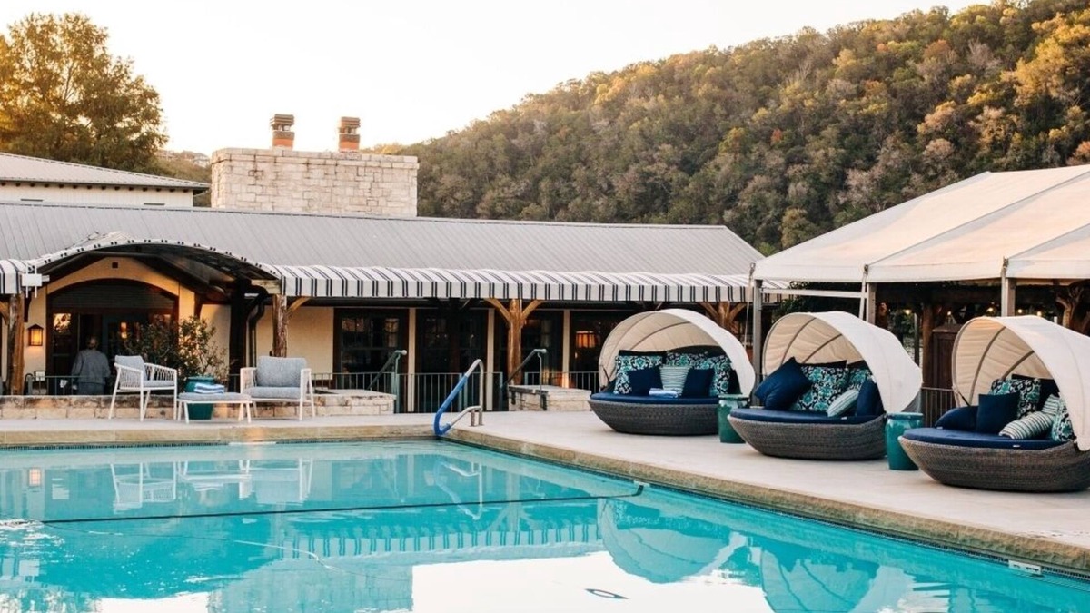 Lake Austin Village Hotel | Hot Tub Cottage King Bed, Lake Austin Resort, Yoga & Water Activities