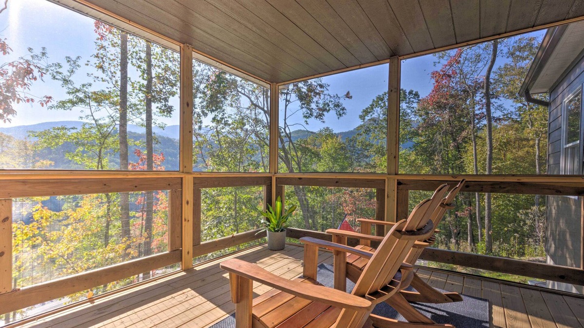 Marion House | Hot Tub & Mountain Views: Secluded Marion Escape!
