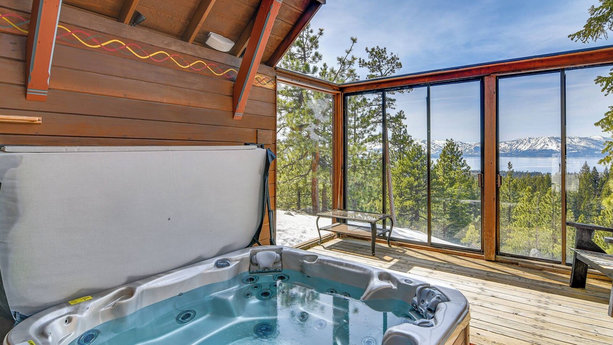Tahoe Village Cabin | Hot Tub & Mtn Views: Grand Mountain Chalet