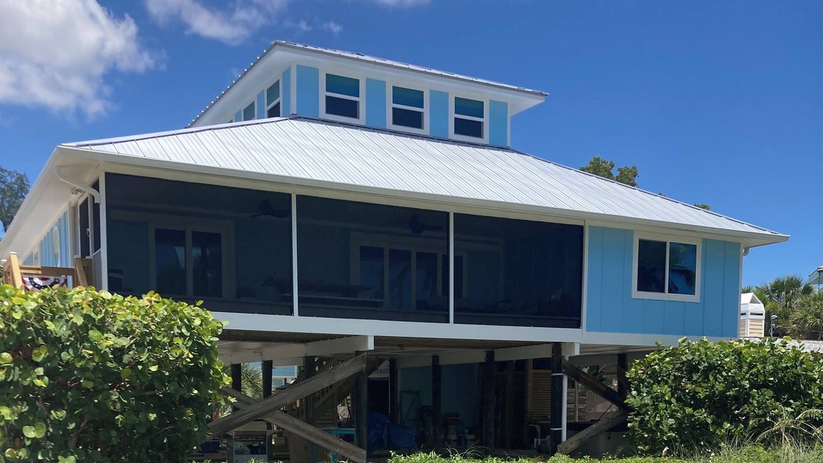 Palm Island House | Hot tub steps from the beach with private dock for fishing