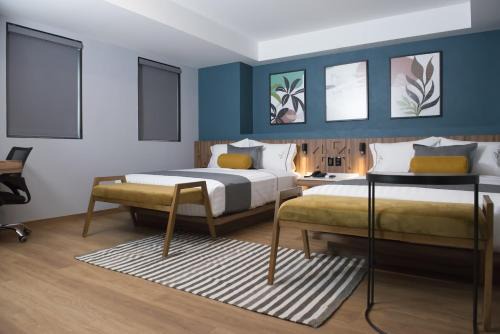 Cuauhtemoc Hotel | Hotel Flamencos Centro Histórico