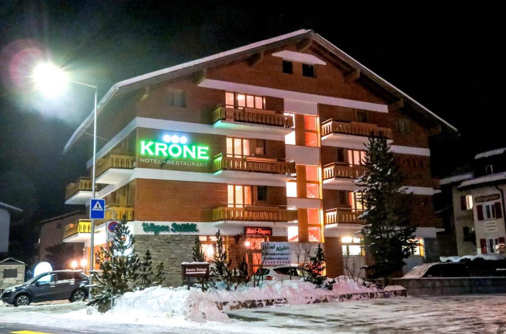 Saas Grund Hotel | Hotel Krone - only Bed & Breakfast