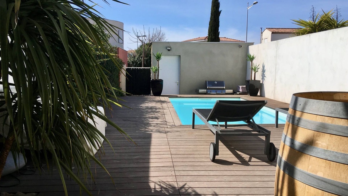 Aigues-Mortes House | House 3 bedrooms with private pool near the city center and 6 km from the sea