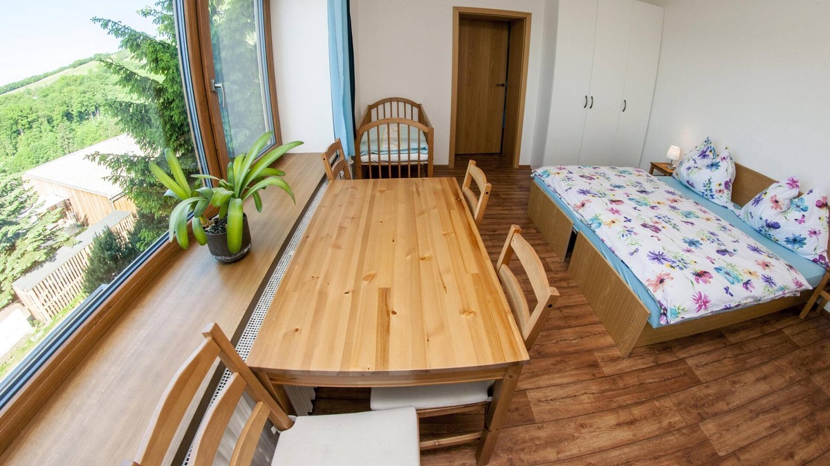 Vrchlabi House | House 6 bedrooms, 22 pers., Garden with outdoor pool and children's playground