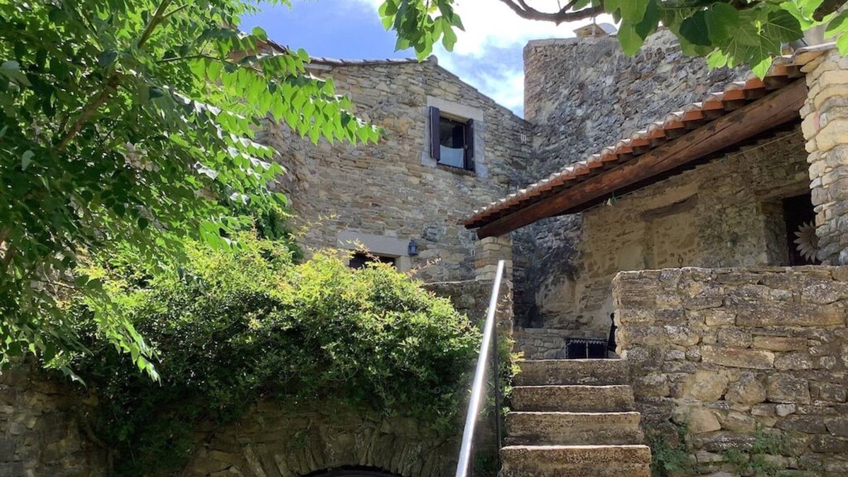 Saint-Andre-d'Olerargues Cottage | House with pool and a fantastic view