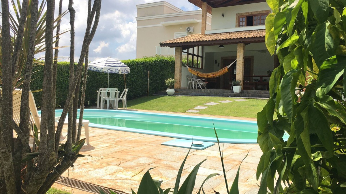 Ibiuna Cottage | House in gated community with lots of nature and security