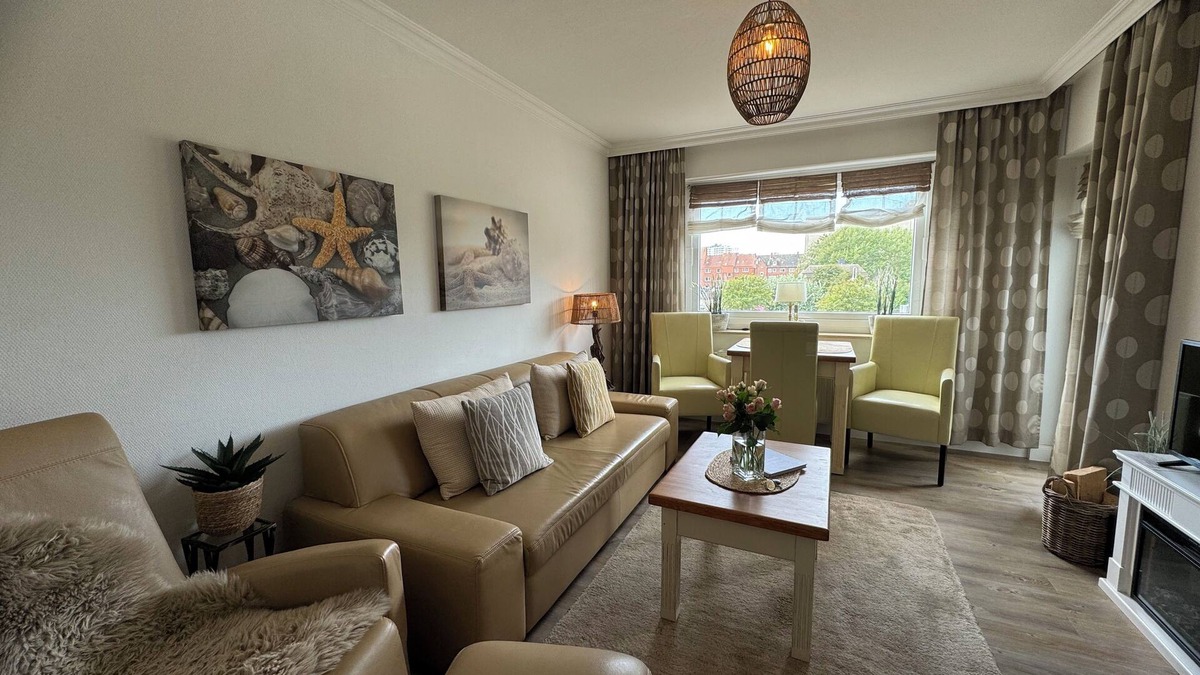 Westerland Apartment | House Nordland, App. 35, cozy, dog-friendly apartment centrally located in Westerland